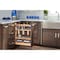 Rev-A-Shelf Maple Wood; Steel, Natural Maple, 6 in W, 25.5 in H, 21.63 in D 448UT-BCSC-5C - alternate 8